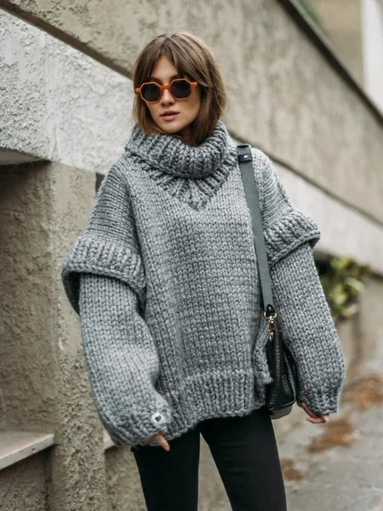 Prue | Kuschelstrick-Pullover