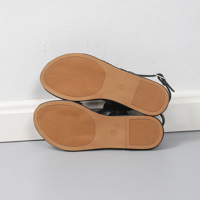 Kenzie | Stylische Schnallen Riemen Sandalen